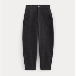 Everlane The Utility Barrel Pant Organic Cotton Stretch Tapered Minimalist Sz 6